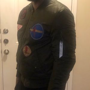 American Stitch bomber jacket